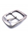 Doppelbügel Schnalle 40mm antiksilber