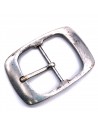 Doppelbügel Schnalle 40mm antiksilber