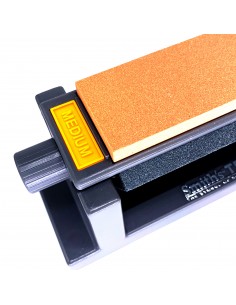 Messer Schärfer Block 3-fach System / Schleifstein