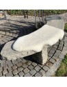 Babylammfell weiss geschoren