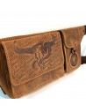 Landleder Vintage Bauchtasche