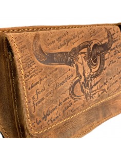 Landleder Vintage Bauchtasche
