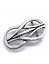 Schnalle Verschlauft 30mm Argento America