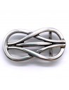 Schnalle Verschlauft 30mm Argento America