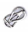 Schnalle Verschlauft 30mm Argento America