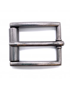 Rollschnalle 35mm altsilber 2