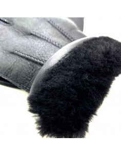 Heitmann Lammfell Handschuh Finger