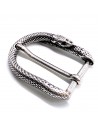 Einfache Schnalle Schlange 30mm Argento America