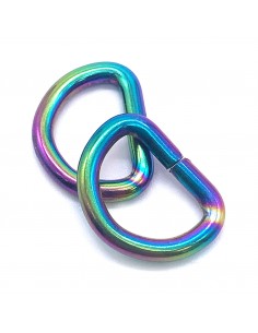 D-Ring 15 mm multicolor 2