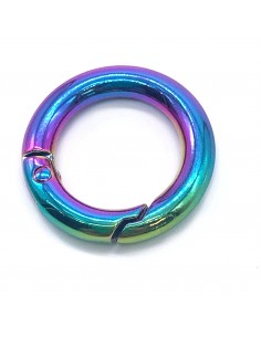 Karabiner Rund 18mm multicolor 2