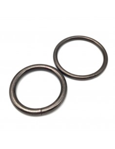 Rundringe nickel/schwarz 2