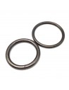 Rundringe nickel/schwarz