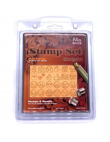 Punzierstempel Set Emoji 12.7mm