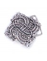 Schnalle 4 Kopf Wikinger Drachen 40mm