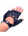 Fingerloser Lederhandschuh