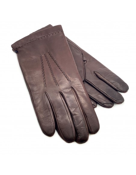 Herrenhandschuh mit Kaninchenfutter Guanti Alex