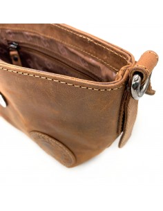 Landleder Vintage Umhängetasche klein
