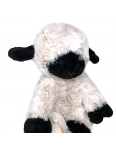 Beo Schwarzkopfschaf sitzend 2