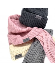 Fellhof Mütze Merino mit Bommel