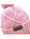 Fellhof Mütze Merino mit Bommel