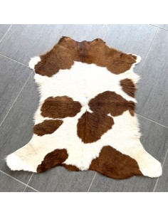 Kalbfell braun-weiss