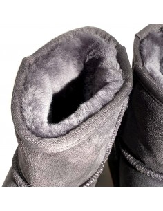 Boots Lammfell anthrazit