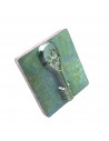 Punzierstempel 3D Totenkopf Schlüssel