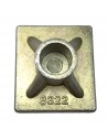 Punzierstempel 3D Leopard