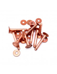 Vollnieten Messing oder Kupfer 2