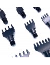 Diamant Locheisen Set 1-6 Zahn 2,3,4mm