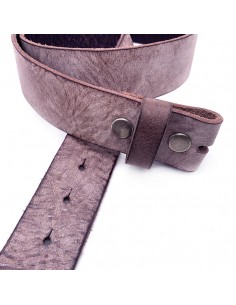 Gürtel Rindvollleder Used Look braun