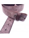 Gürtel Rindvollleder Used Look braun