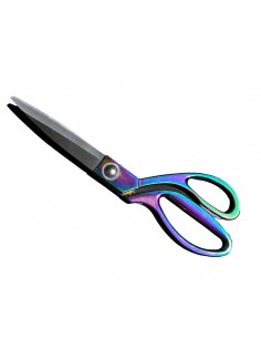 Lederschere multicolor Stoff und dünne Leder