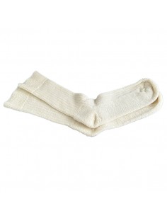 Socken Wolle natur Bund mit Elastan