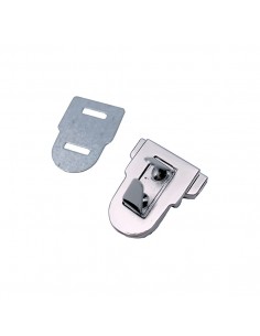 Schnappverschluss silber