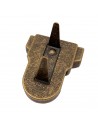 Schnappverschluss altmessing