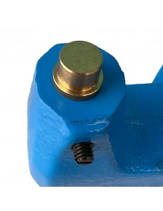 Rundteller Unterstempel schmal aus Messing 2