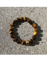 Armband Halbedelstein Tigerauge 10mm