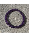 Armband Edelstein Amethyst 6mm