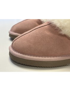 Lammfell Hausschuhe Pink