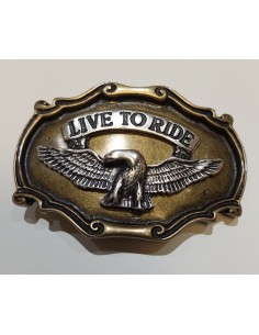 Gürtelschnalle Adler Live...