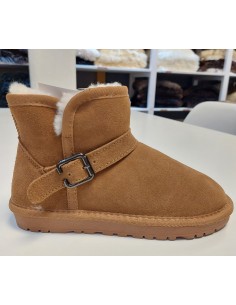 Ryffel Boots Lammfell Cognac