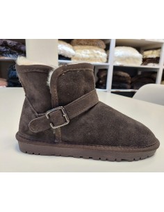 Ryffel Boots Lammfell Marron