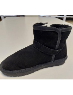 Ryffel Boots Lammfell Schwarz 2
