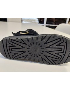 Ryffel Boots Lammfell Schwarz
