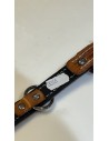 Handumnähtes, einmalig schönes Hundehalsband aus Blankleder von einem Hundefreund mit Liebe gefertigt