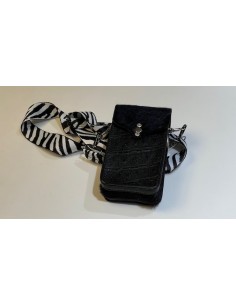 Schultertasche aus Kuhfell...