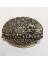 Gürtelschnalle American Cowboy