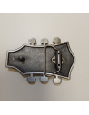 Schnalle mit Gitarrenkopf-Motiv