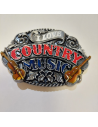 Schnalle mit Country-Motiv